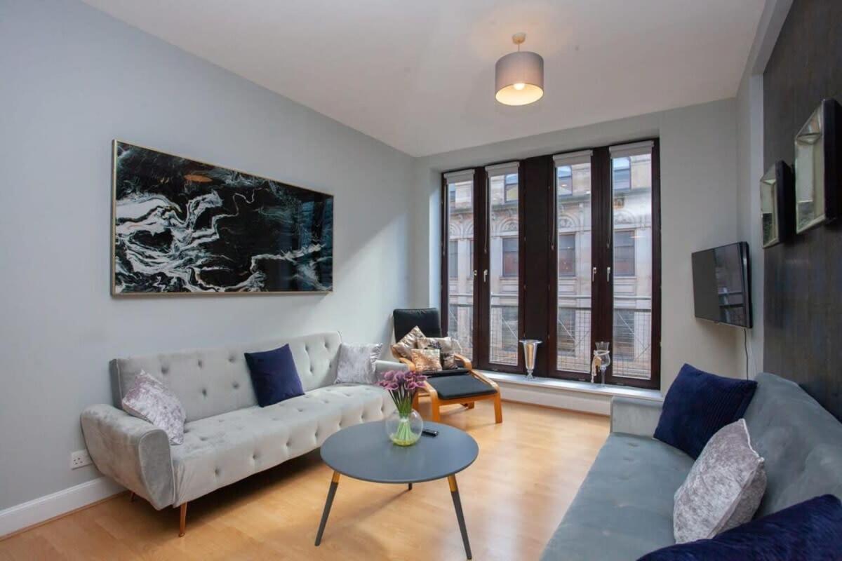 Modern And Refurbished Flat In Merchant City 格拉斯哥 外观 照片