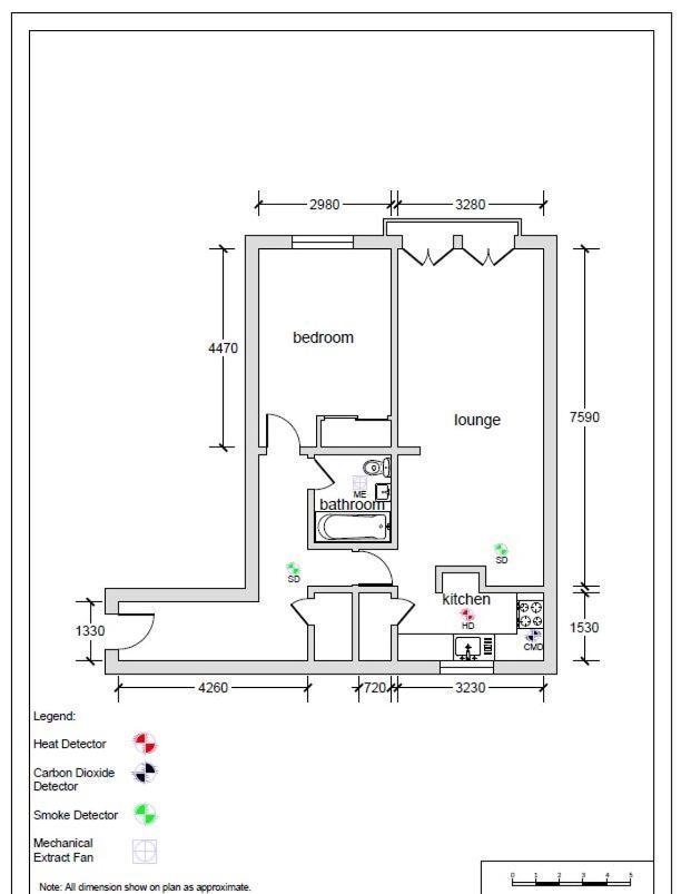 Modern And Refurbished Flat In Merchant City 格拉斯哥 外观 照片